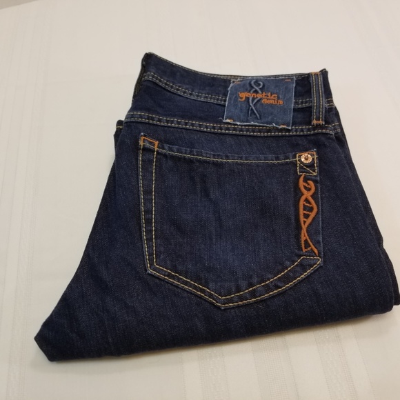 EUC. "Recessive Gene" Gentetic Denim L.A. Size 34 - Picture 1 of 8